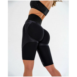Шорты Bona Fide: Bona Cycling Extra Sex Push-up Corsage "Black Skin", S